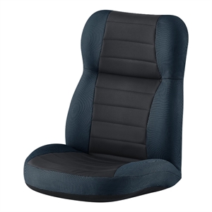 Posh Living Arleen Mesh Recliner/Floor Chair Navy