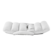 Posh Living Yuvan Mesh Recliner/Floor Chair White