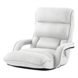 Posh Living Yuvan Mesh Recliner/Floor Chair White