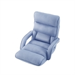 Posh Living Yuvan Mesh Recliner/Floor Chair Blue