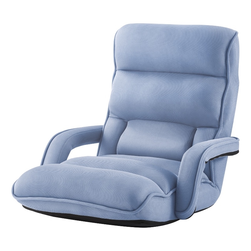 Posh Living Yuvan Mesh Recliner/Floor Chair Blue