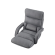 Posh Living Yuvan Mesh Recliner/Floor Chair Grey