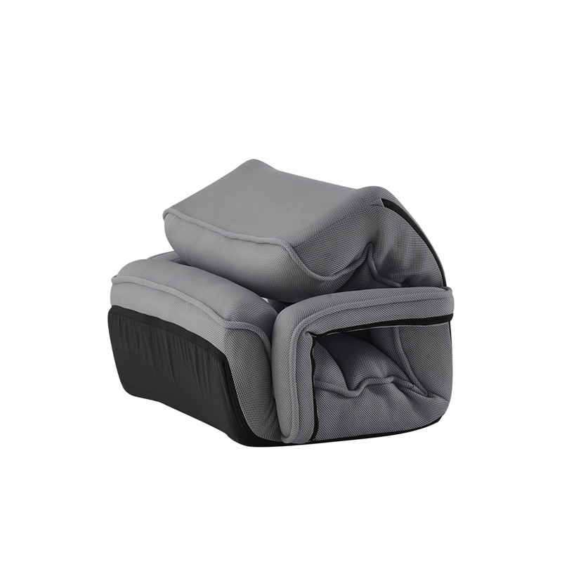Posh Living Yuvan Mesh Recliner/Floor Chair Grey