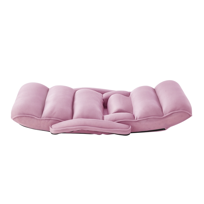 Posh Living Yuvan Mesh Recliner/Floor Chair Pink