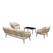 Posh Living Tim  Outdoor 4pc Seating Group Teak