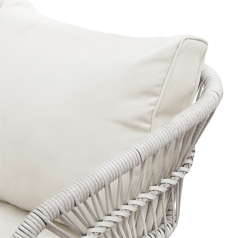 Posh Living Tim  Outdoor 4pc Seating Group Sand