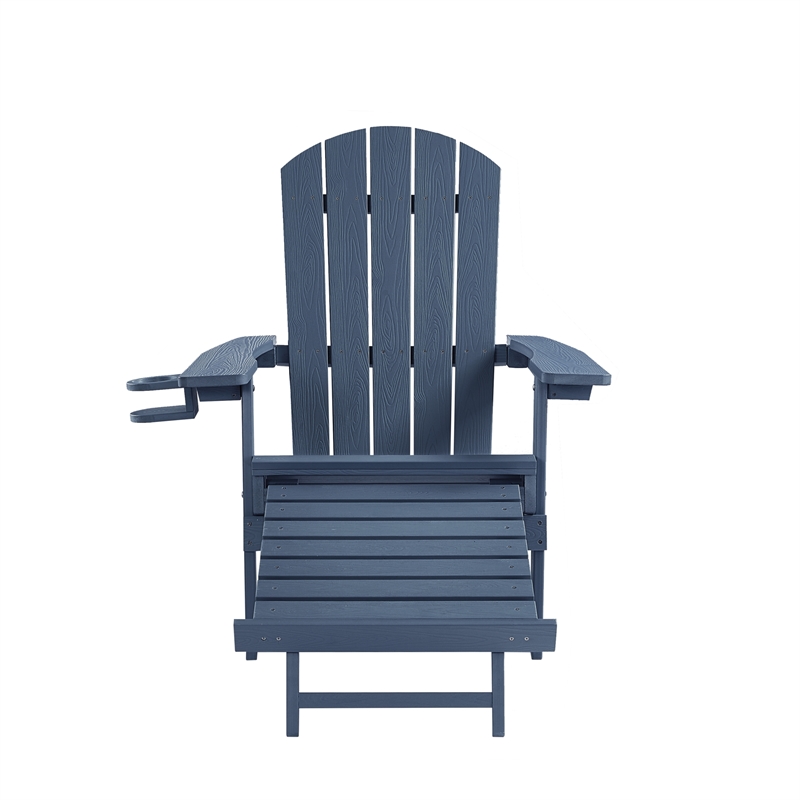 Posh Living Tyus  Adirondack Chair Navy