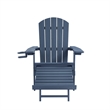 Posh Living Tyus  Adirondack Chair Navy