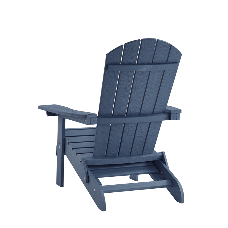 Posh Living Tyus  Adirondack Chair Navy