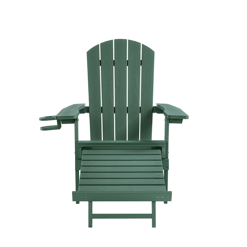 Posh Living Tyus  Adirondack Chair Green