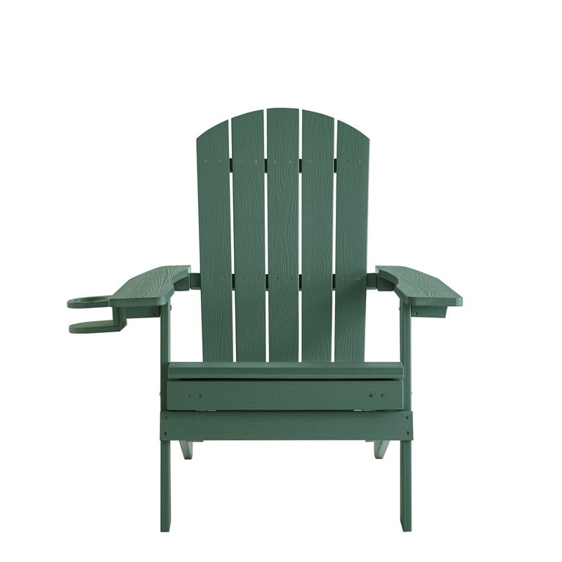 Posh Living Tyus  Adirondack Chair Green