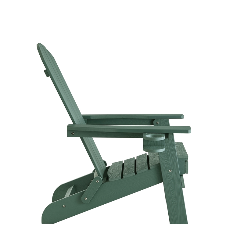 Posh Living Tyus  Adirondack Chair Green