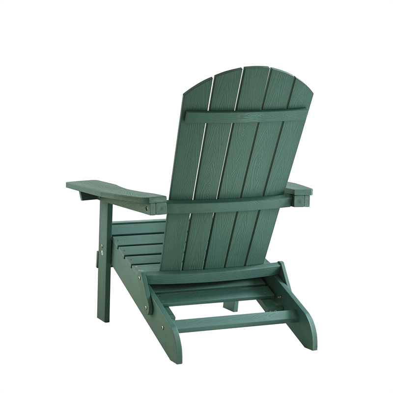 Posh Living Tyus  Adirondack Chair Green
