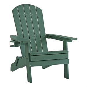 Posh Living Tyus  Adirondack Chair Green