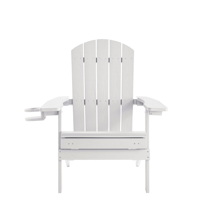 Posh Living Tyus  Adirondack Chair White