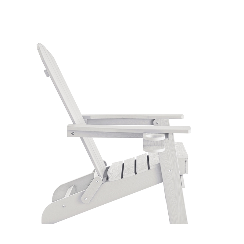 Posh Living Tyus  Adirondack Chair White