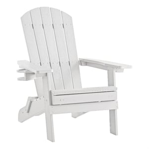 Posh Living Tyus  Adirondack Chair White