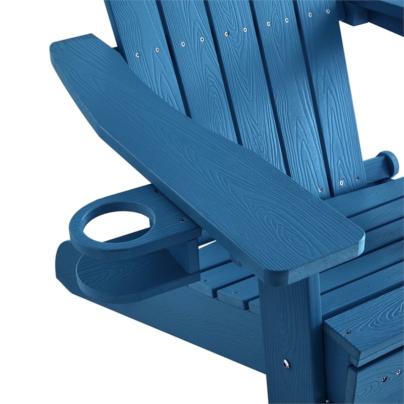Posh Living Tyus  Adirondack Chair Teal