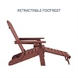 Posh Living Tyus  Adirondack Chair Brick
