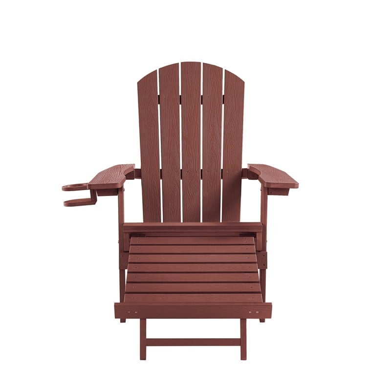 Posh Living Tyus  Adirondack Chair Brick