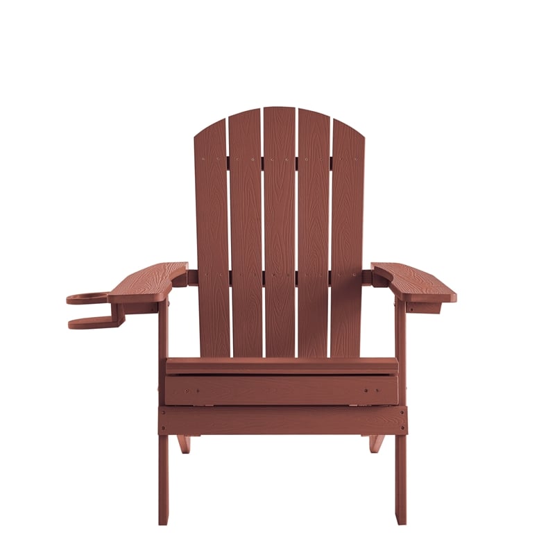 Posh Living Tyus  Adirondack Chair Brick