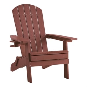 Posh Living Tyus  Adirondack Chair Brick