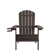 Posh Living Tyus  Adirondack Chair Chocolate