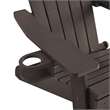 Posh Living Tyus  Adirondack Chair Chocolate