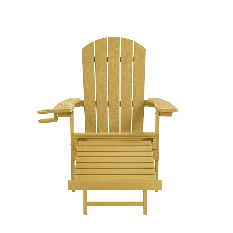 Posh Living Tyus  Adirondack Chair Yellow