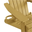 Posh Living Tyus  Adirondack Chair Yellow