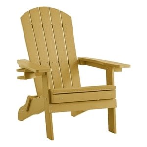 Posh Living Tyus  Adirondack Chair Yellow