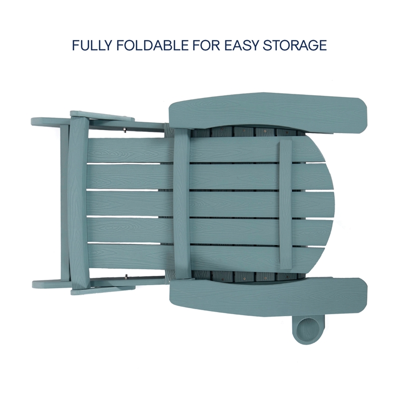 Posh Living Tyus  Adirondack Chair Aqua