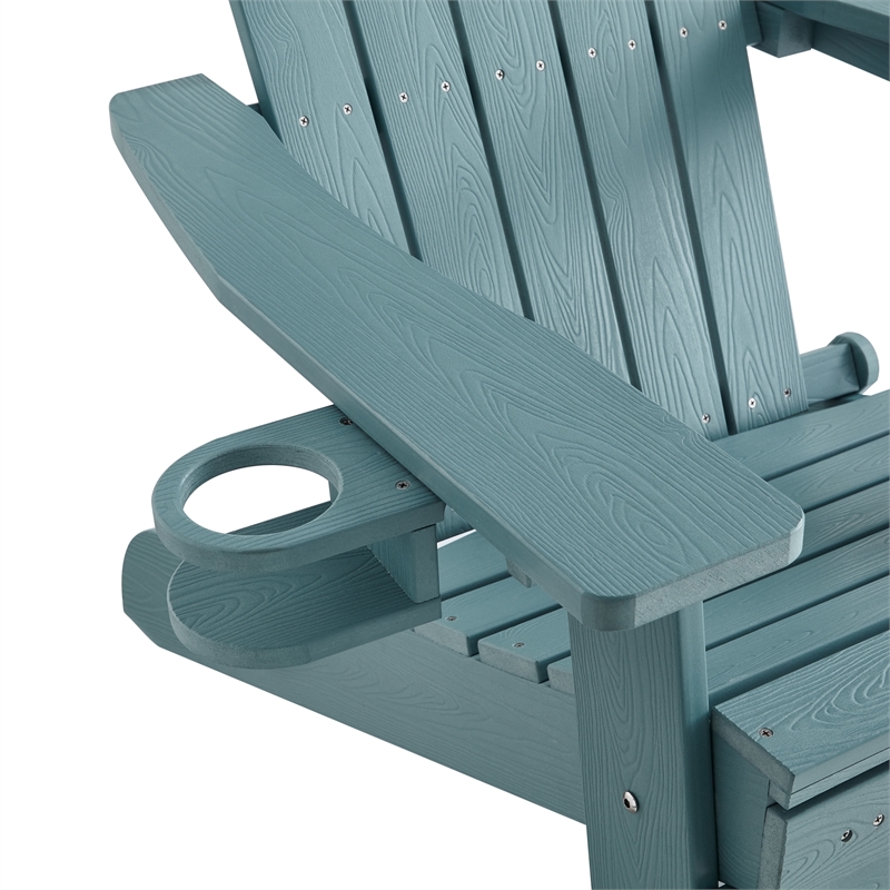 Posh Living Tyus  Adirondack Chair Aqua