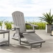 Posh Living Tyus  Adirondack Chair Light Grey