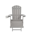 Posh Living Tyus  Adirondack Chair Light Grey