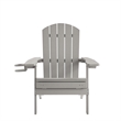Posh Living Tyus  Adirondack Chair Light Grey