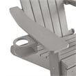Posh Living Tyus  Adirondack Chair Light Grey