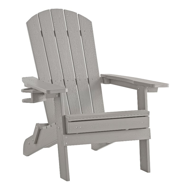 Posh Living Tyus  Adirondack Chair Light Grey
