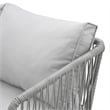 Posh Living Trayvon  Outdoor 5pc Seating Group Light Grey