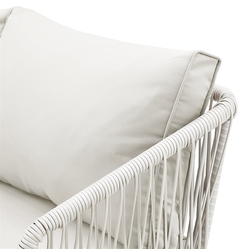 Posh Living Trayvon  Outdoor 5pc Seating Group Sand