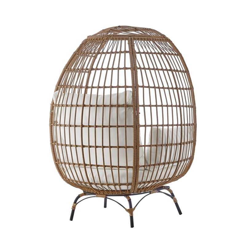 Posh Living Tidus  Egg Chair Ivory