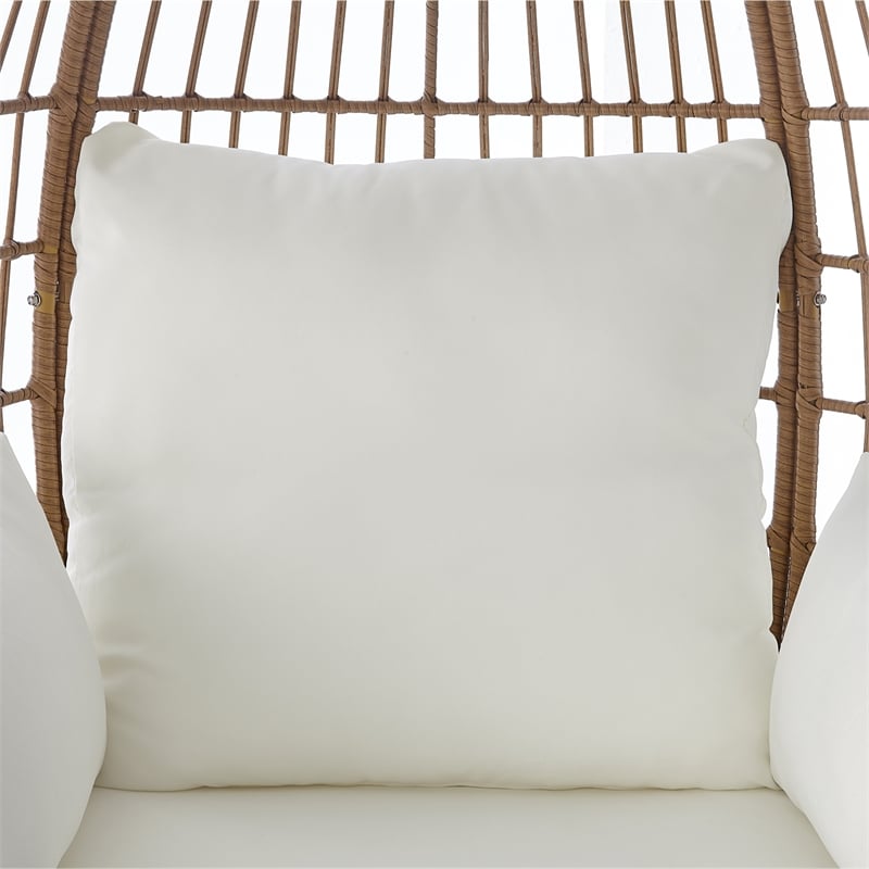 Posh Living Tidus  Egg Chair Ivory