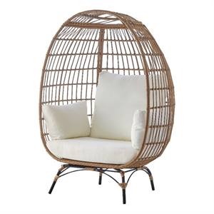 Posh Living Tidus  Egg Chair Ivory