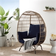 Posh Living Tidus Egg Chair Navy