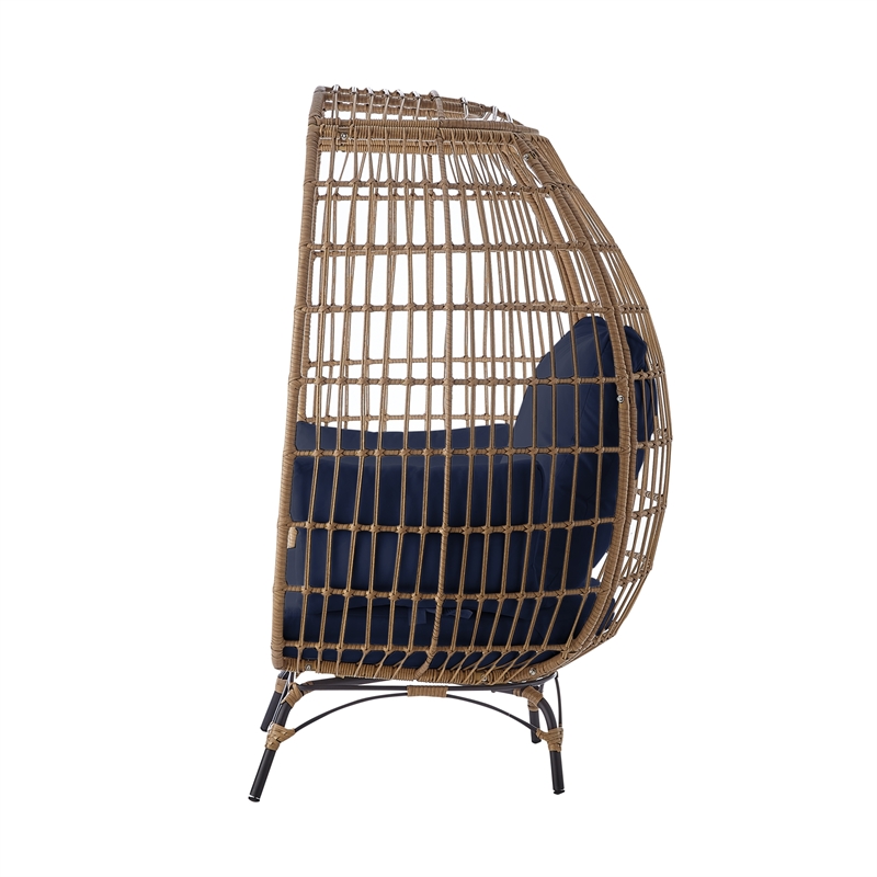 Posh Living Tidus Egg Chair Navy
