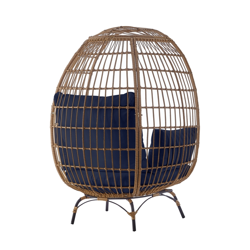 Posh Living Tidus Egg Chair Navy