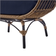 Posh Living Tidus Egg Chair Navy