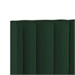 Posh Living Kam Upholstered Velvet & Wood King Platform Bed in Green