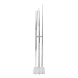 Posh Living Kayliana  Marble Base FreeStanding Rack Chrome