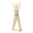 Posh Living Kayliana  Marble Base Freestanding Coat Rack Gold